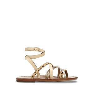 NWT SAM EDELMAN Womens Brown Meriai Round Toe Leather Slingback Sandal 7 M